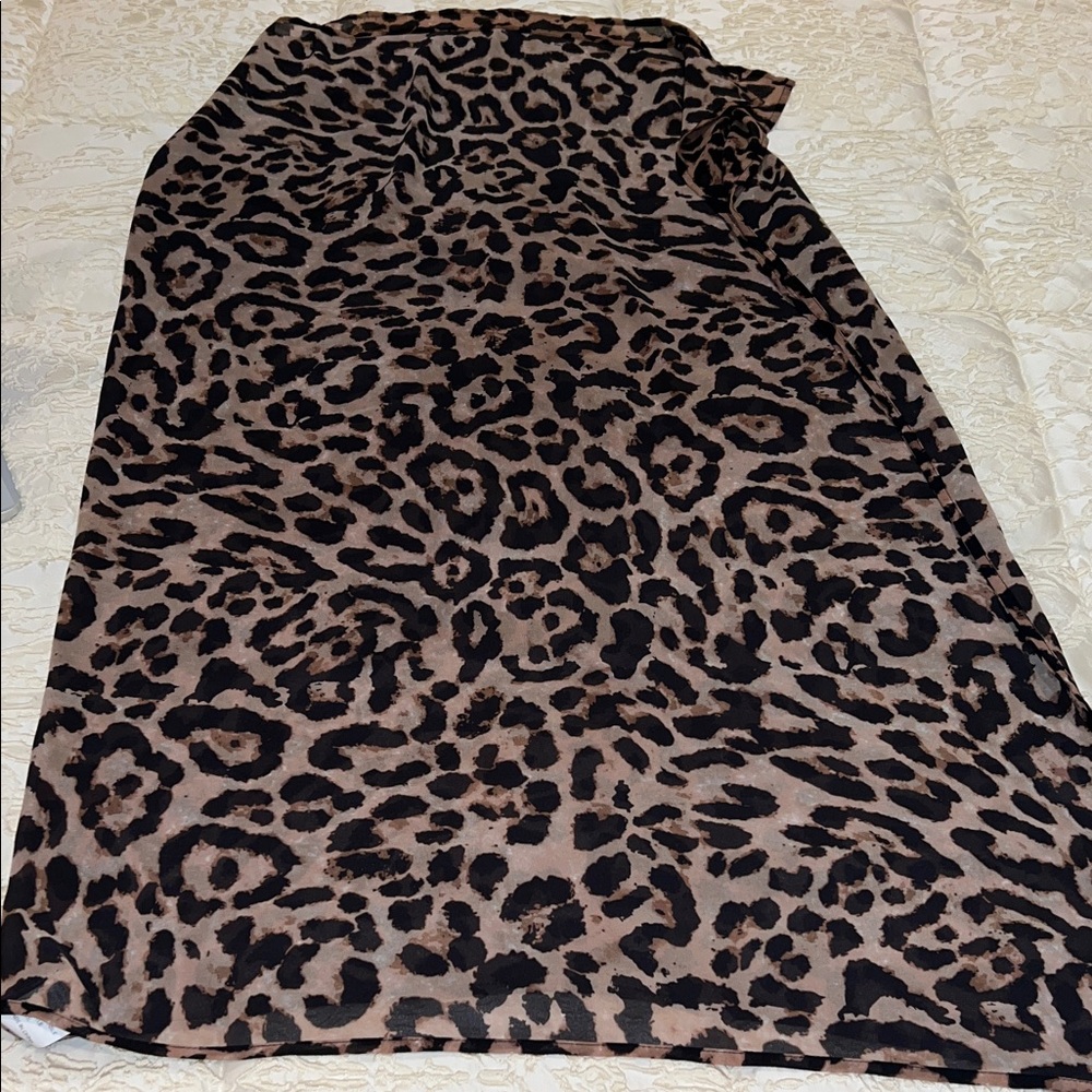 Chic Leopard Print beach wrap